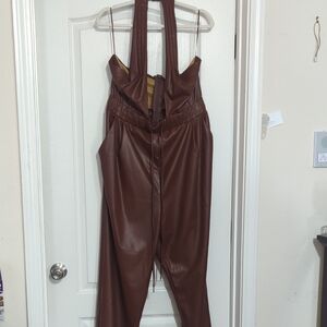 Brown Women's Jumpsuit